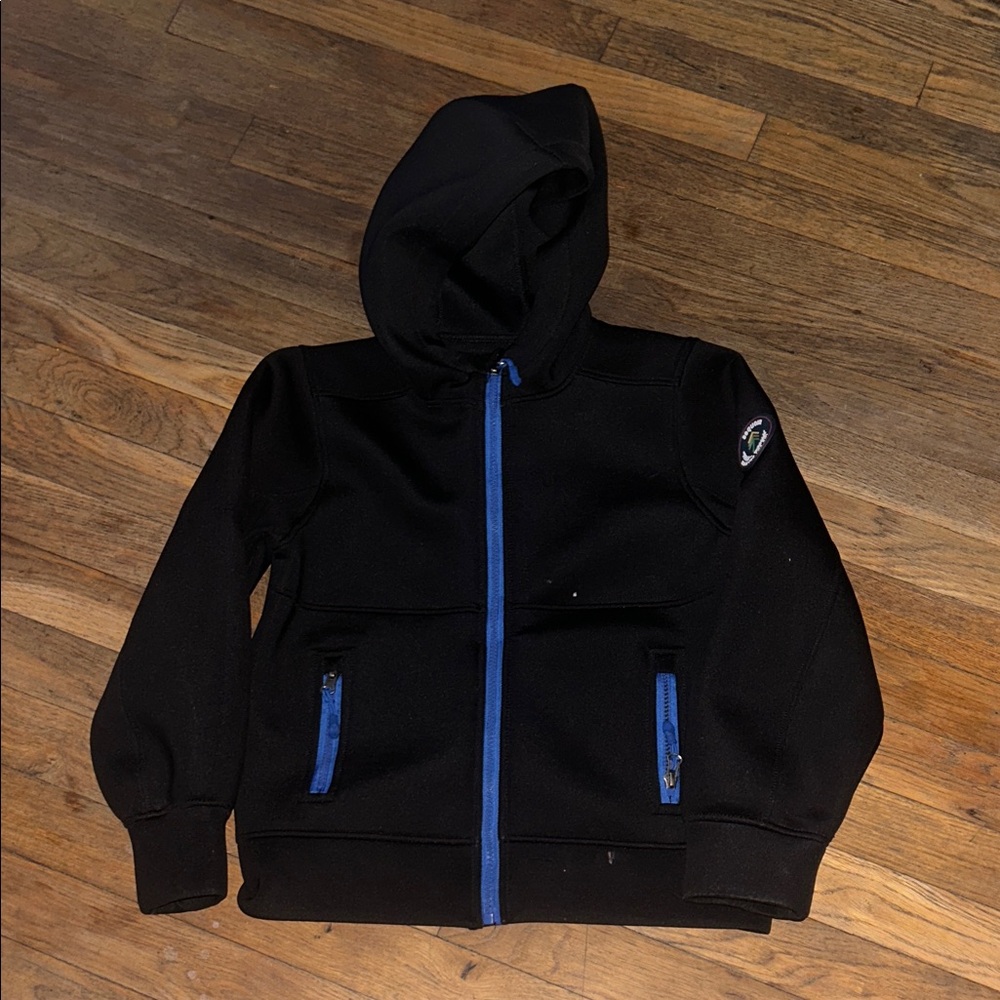 Kids Black and Blue Hoodie